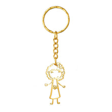 Load image into Gallery viewer, Private Custom Stainless Steel Children&#39;s Hand-painted Graffiti Necklace
