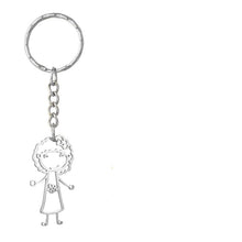 Load image into Gallery viewer, Private Custom Stainless Steel Children&#39;s Hand-painted Graffiti Necklace
